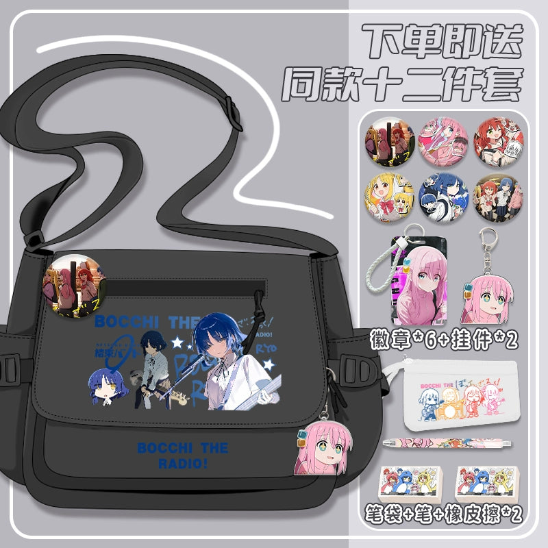 Cute Anime Crossbody Shoulder Backpack