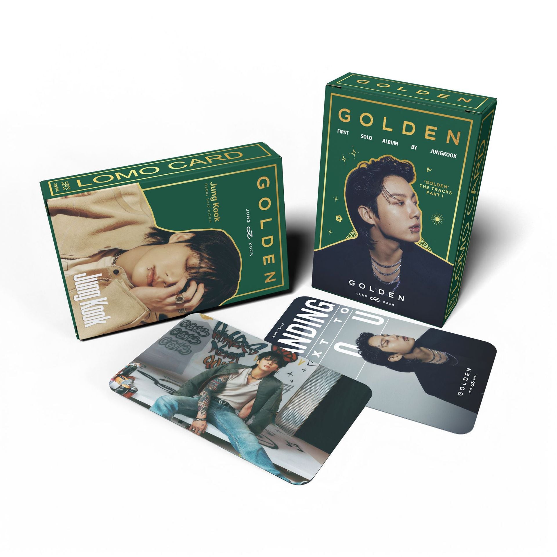 Golden Album Photocards First Solo Album Photo Cards Kpop Lomo Card Set