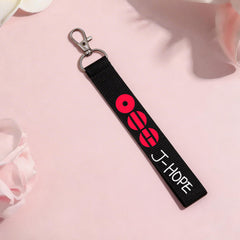 BANGTAN Name Tag Keychain Lanyard
