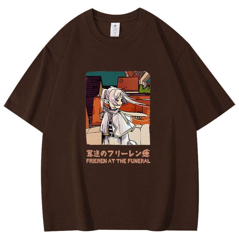 Women's Anime Cotton Short-sleeved T-shirt
