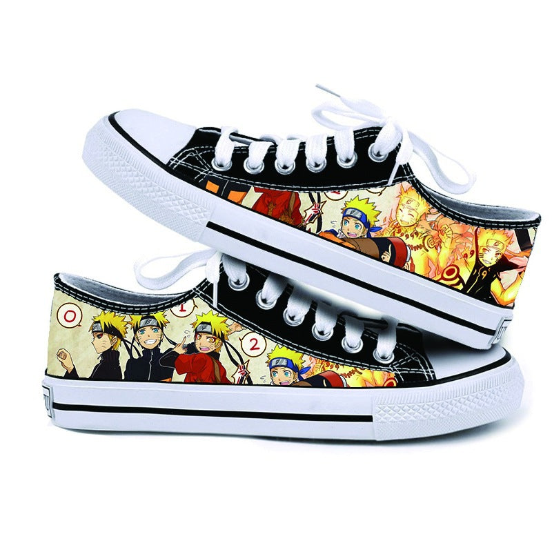 Casual Anime Low-top Canvas Shoes