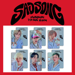Kpop SAD SONG Album Photocards