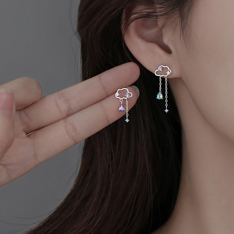 Cloud Rain Earrings
