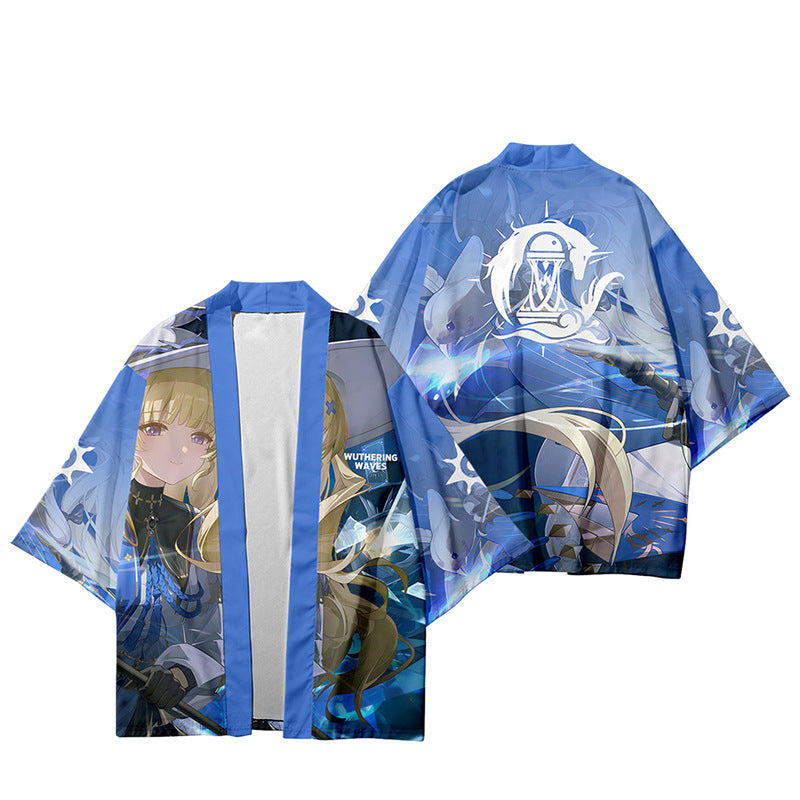 Men's and Women's Game Kimono Cloak
