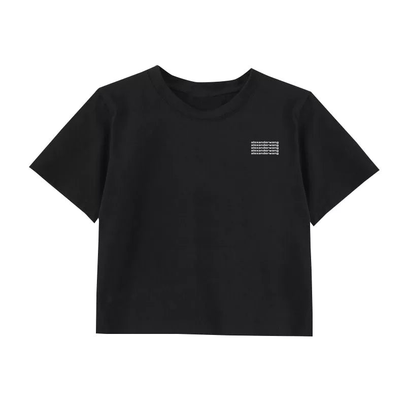 Yeji Women's Short Sleeve Crop T-shirt