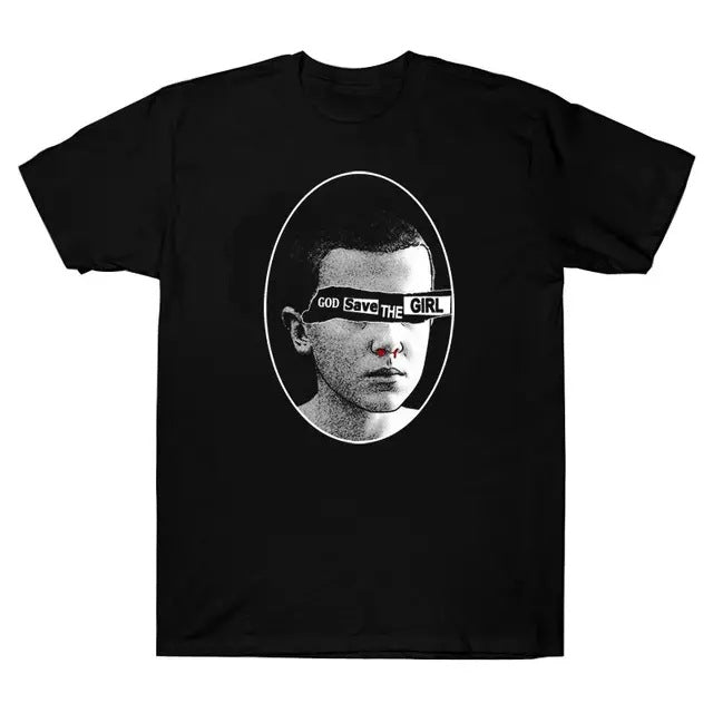 ELEVEN Print Cotton Crew Neck T-shirt