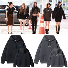 KPOP Concert CRAZY Print Pullover Hoodie