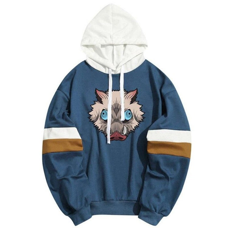 Casual Unisex Anime Graphic Loose Hoodie