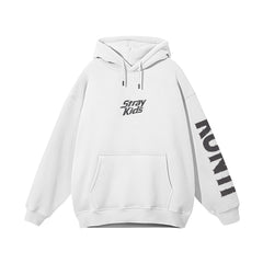 SKZ RUNIT Print Pullover Hoodie Top