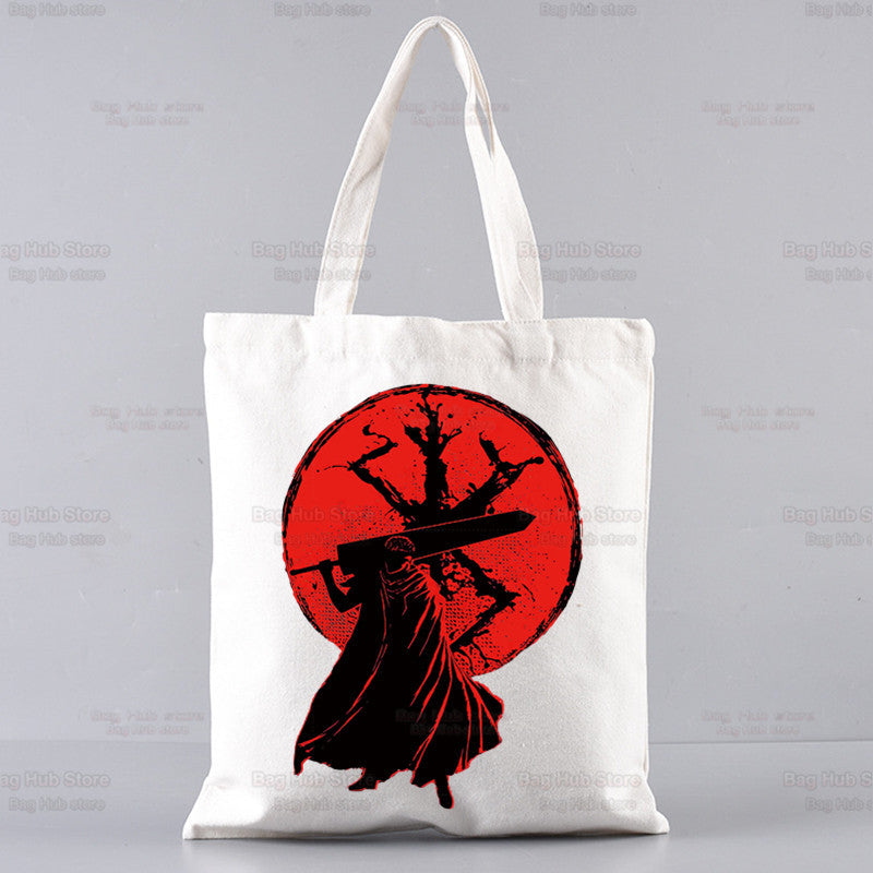 Guts Anime Printed Canvas Tote Bag