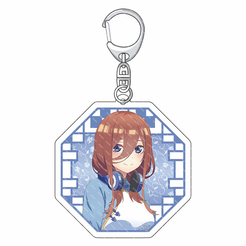 Nakano Anime Keychain Pendant