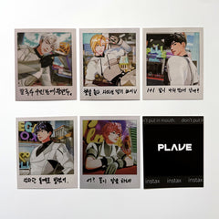 KPOP Caligo Album Polaroid Photocards