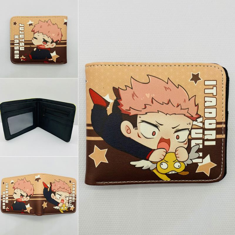 Anime PU Leather Change Bag Wallet