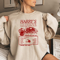 Lovely Girls Harry's House Print Casual Sweatshirt