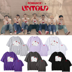 Kpop UNTOLD Loose Cotton T-shirt