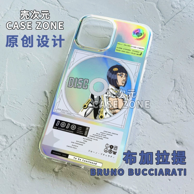 Jojo Anime Laser Phone Case