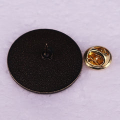 Vintage Game Valhalla Viking Badge Brooch