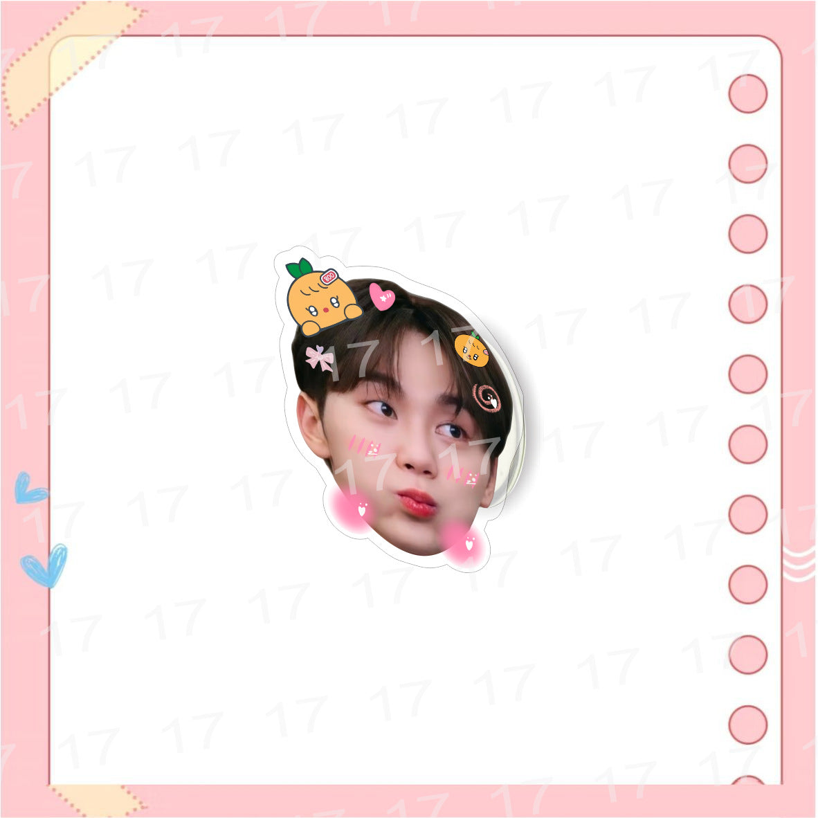 Cute Kpop Acrylic Phone Retractable Bracket