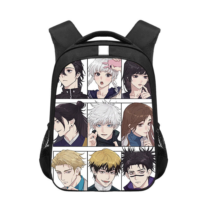 Cute Children's Anime Printed School Backpack