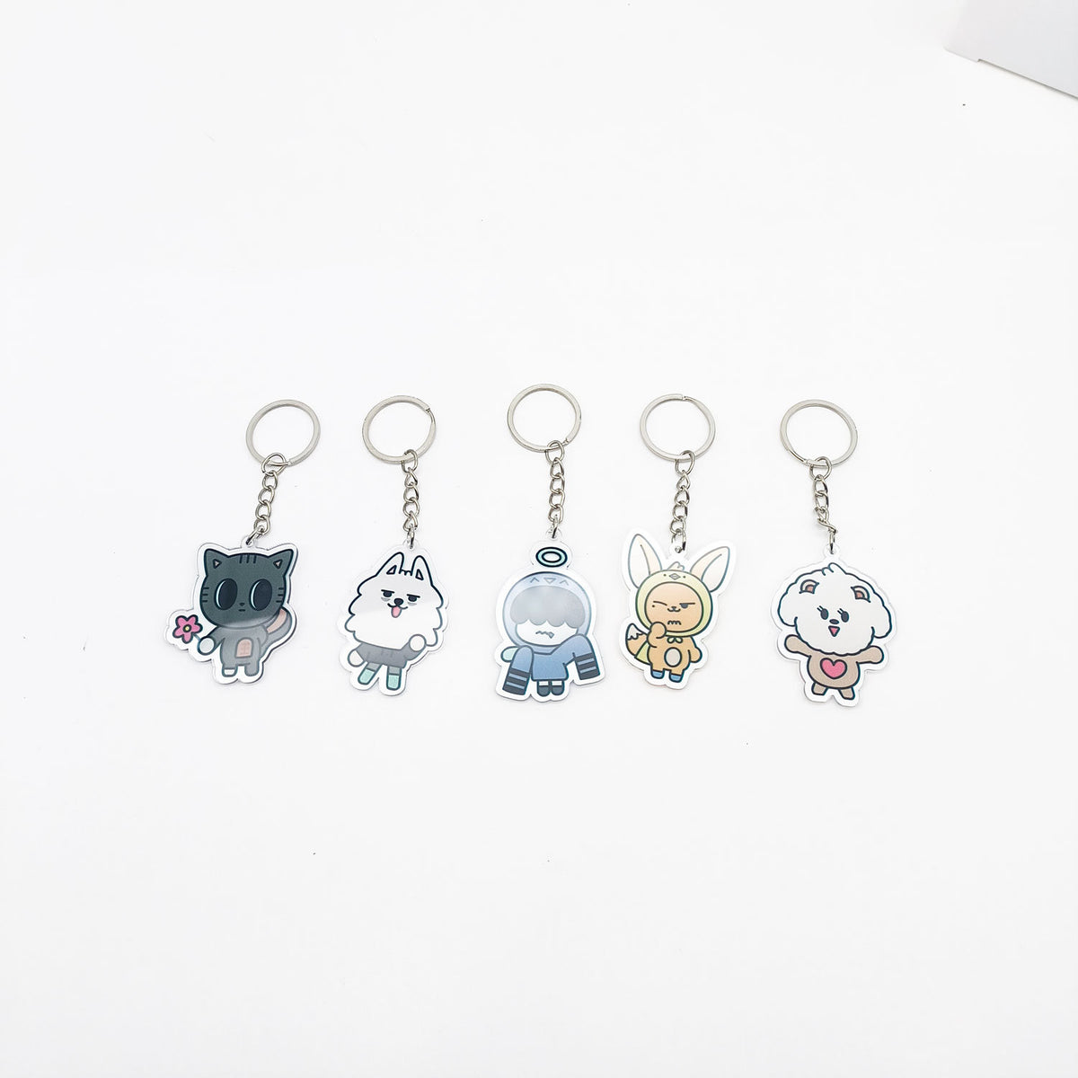 KPOP PPULBATU Cartoon Keychain Pendant