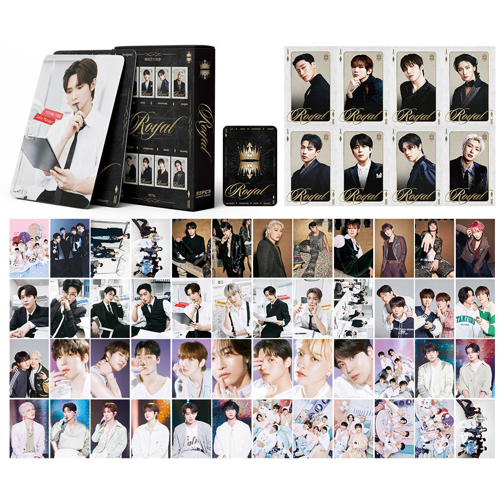 55 KPOP Album Lomo Cards