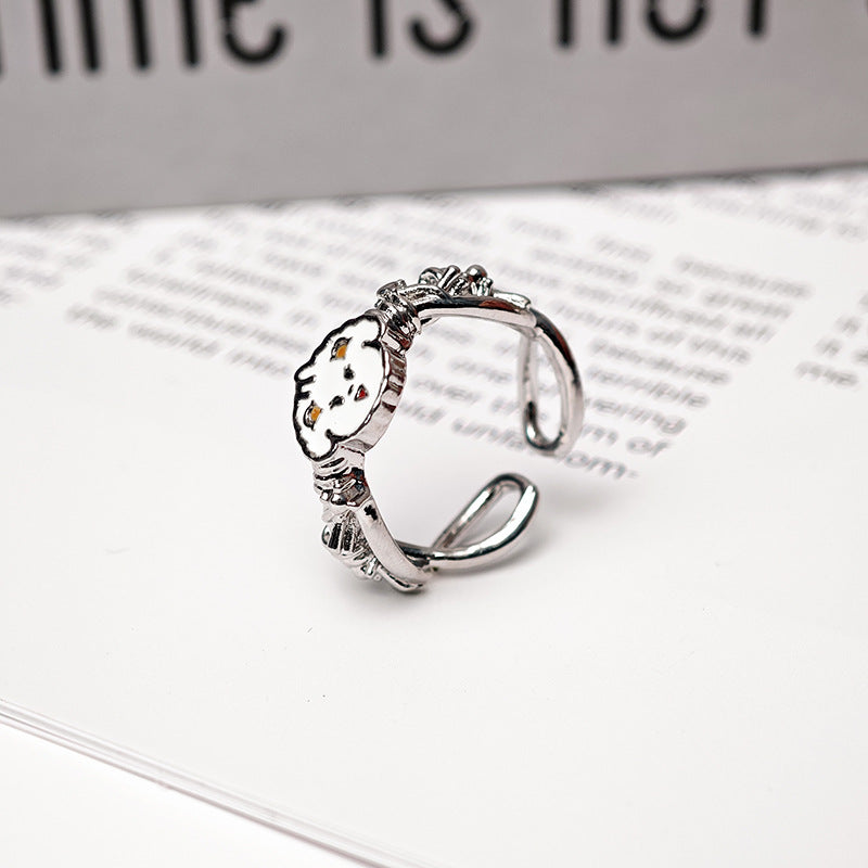 KPOP Cartoon Open Ring Jewelry