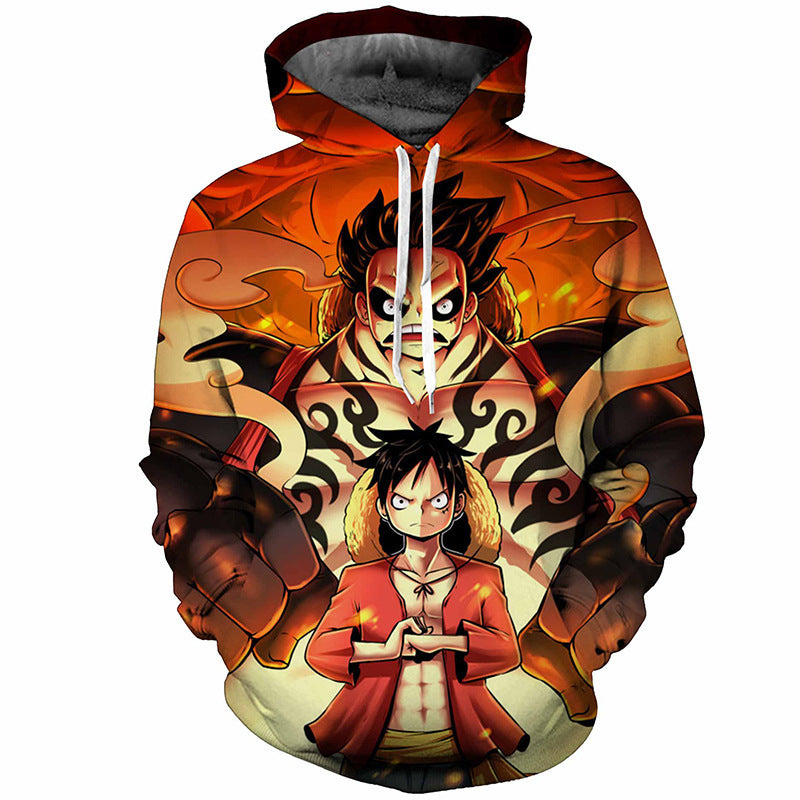 Unisex Cool Digital Printed Cosplay Anime Hoodie