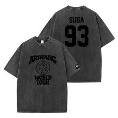 ARIRANG Tour RM JK JIN Cotton Washed Tee