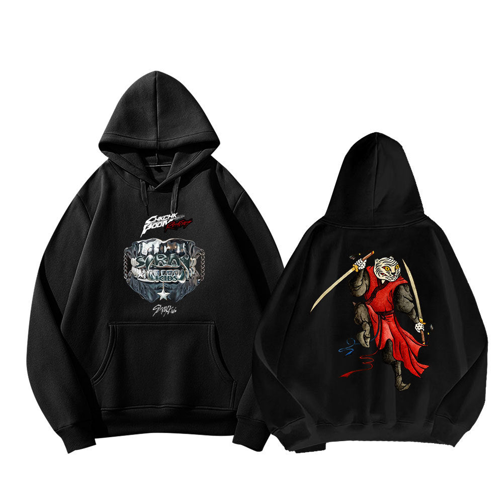 Women's Kpop ATE Logo Printed Hoodie