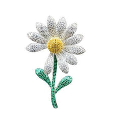 GD Daisy Brooch Pin