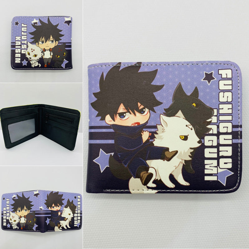 Anime PU Leather Change Bag Wallet