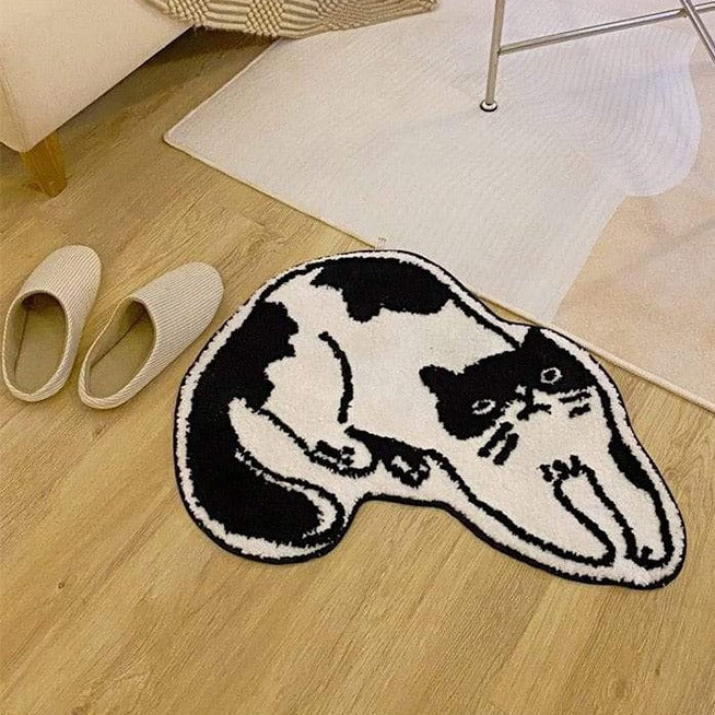 Black and White Cat MAT