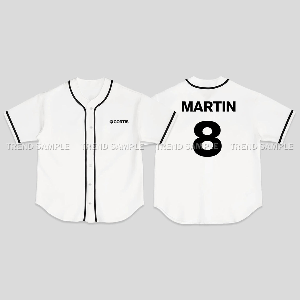 JAMES JUHOON MARTIN Baseball Jersey T-shirt