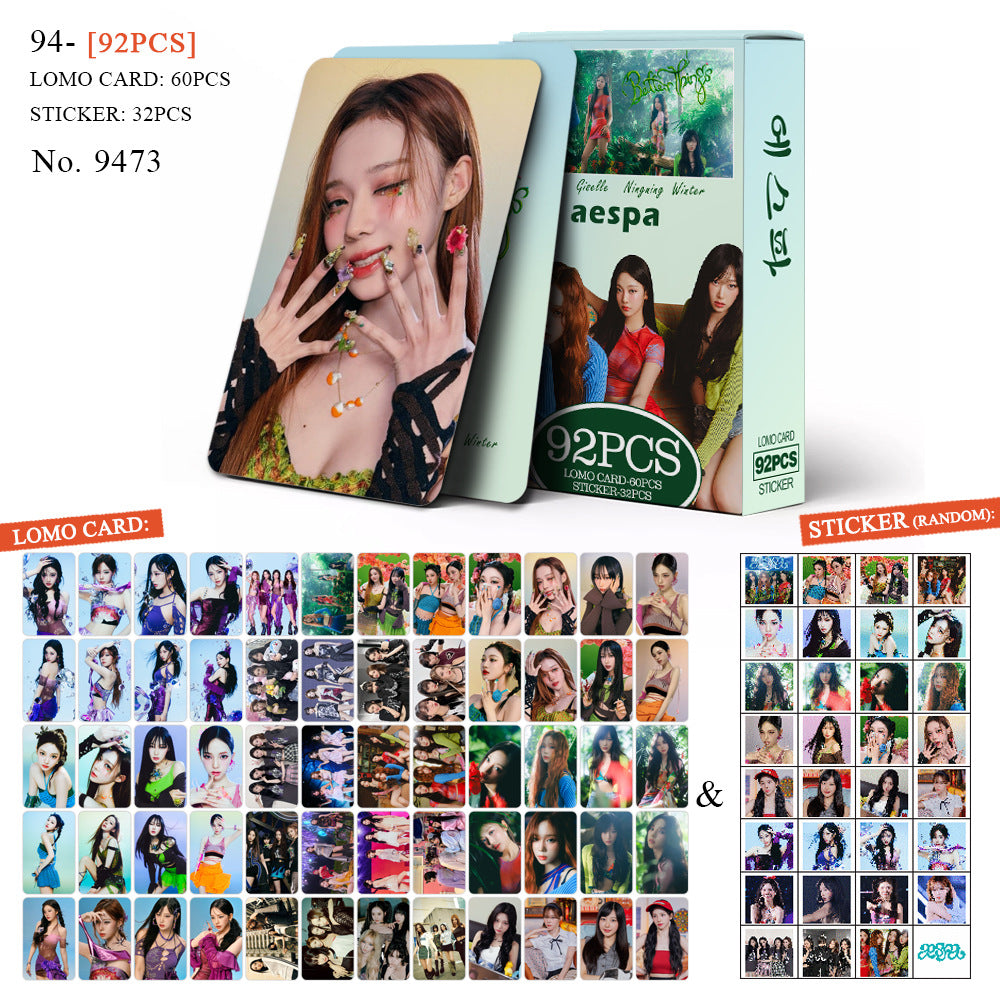 92PCS æ Album Collectible Photocard Sticker
