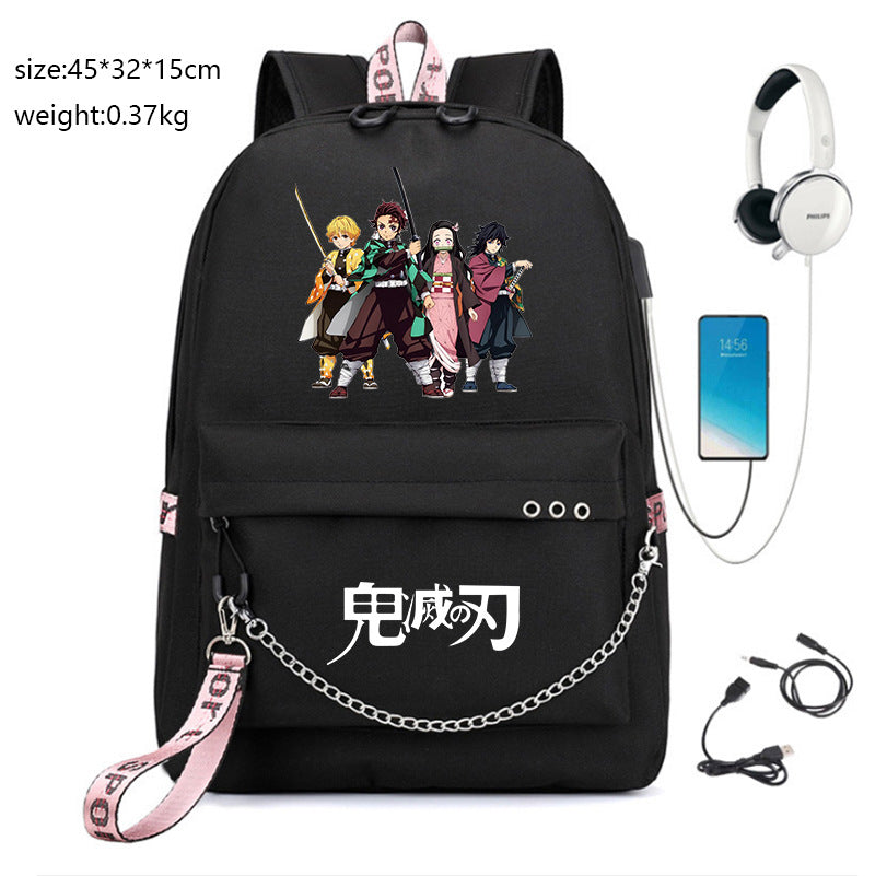 Cute Anime Large Capacity Backpack