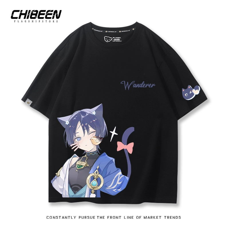 Casual Game Cotton Short Sleeve T-Shirt