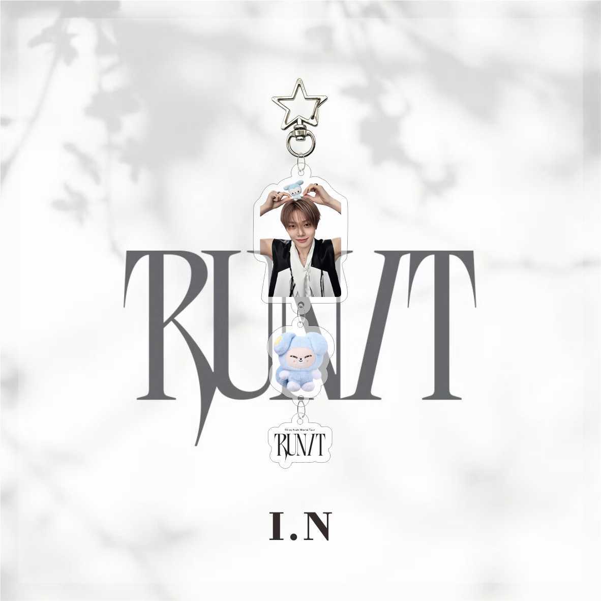 SKZ RUN IT Doll Acrylic Pendant Keyring