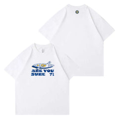 JK JIMIN AreYouSure Graphic Short-sleeved T-shirt