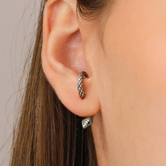 Snake Stud Earrings A Pair