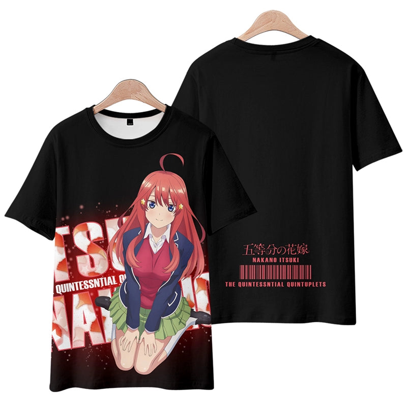 Nakano Anime Short-sleeved Cos T-shirt