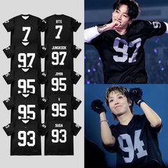 JUNGKOOK V RM JIN 3D Print Jersey T-shirt