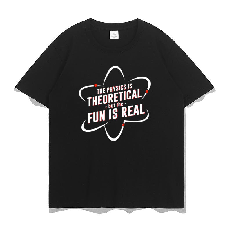 Unisex Tom Fun Is Real Graphic Print Casual T-shirt