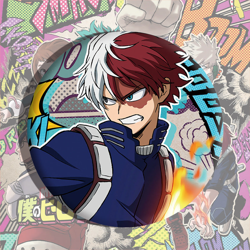 Cool Anime Badge Pin