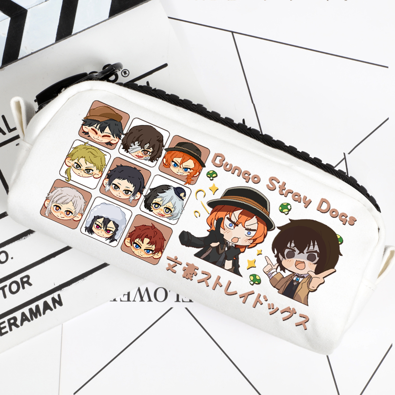 Anime Large Capacity Pencil Bag