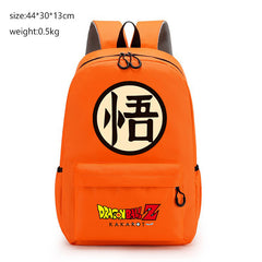 Goku Anime Zipper Backpack