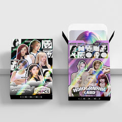 124PCS IDLE Album MONO Holographic Photocard Stickers