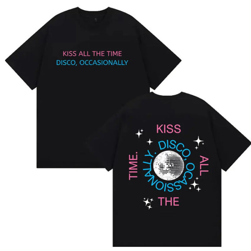 HS Kiss All The Time Disco Occasionally Tee