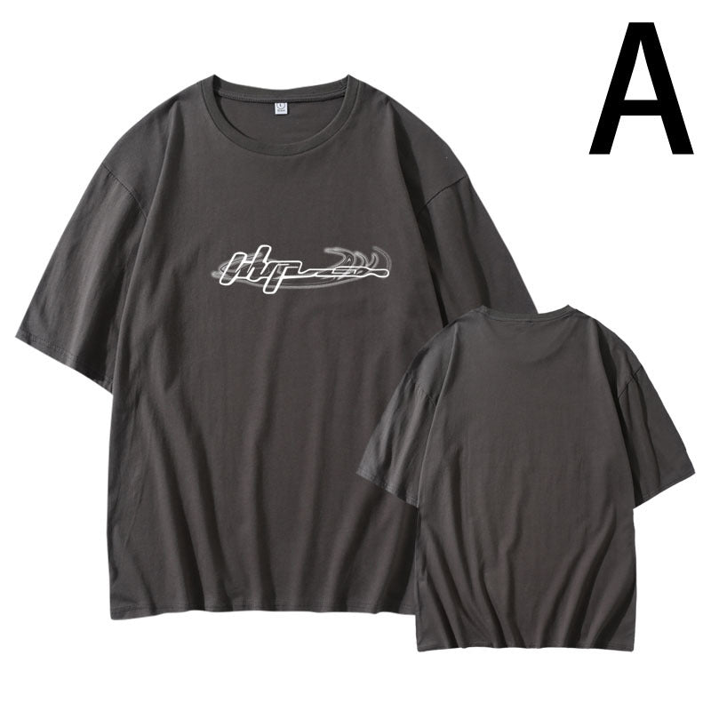 KPOP Album Whiplash Printed Short-sleeved T-shirt