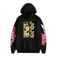 Unisex JOJO Anime Printed Pullover Hoodie