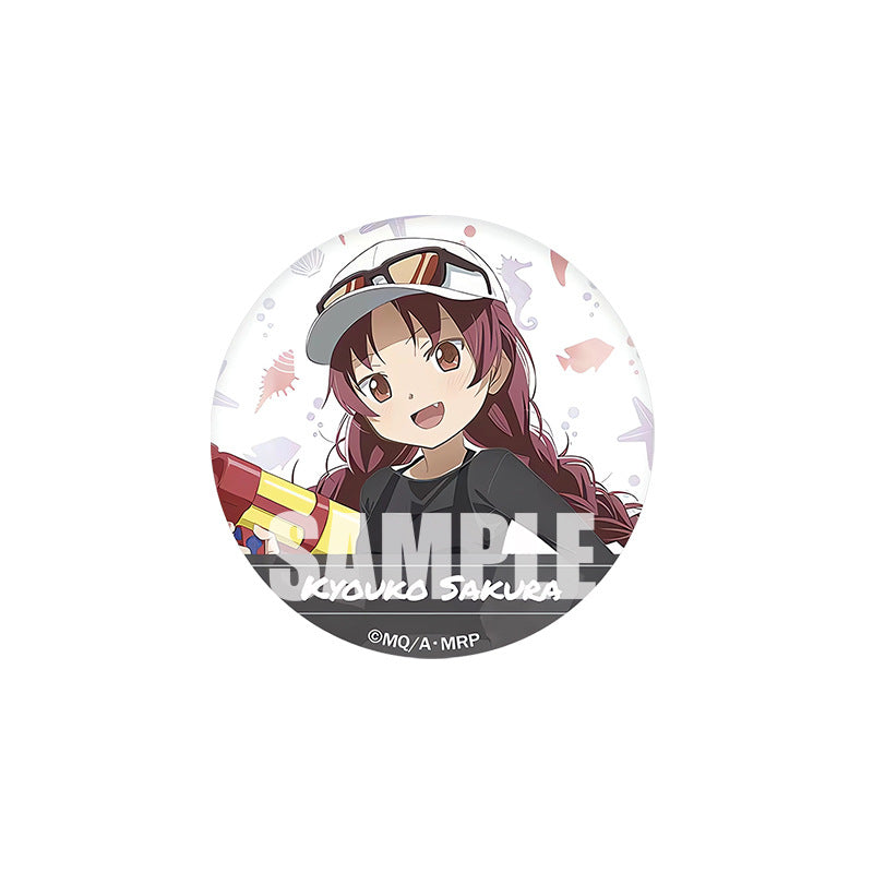 Anime Tinplate Badge